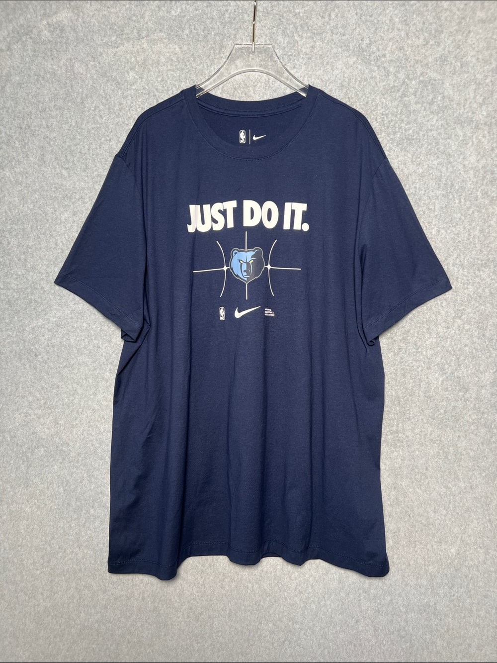 The Nike Tee Mens NBA Blue Graphic Just Do It NWOT SZ XL